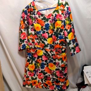 Pronto floral mini dress size large